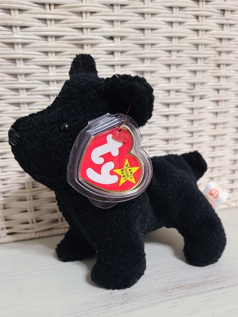 Scottie the Scottish Terrier Retired Beanie Baby TY 1996 Style 4102